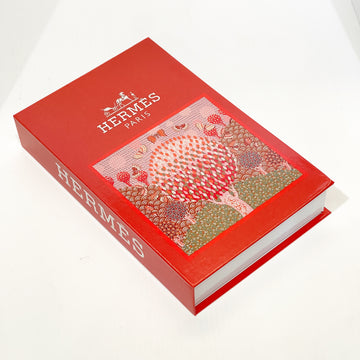 Faux Book Storage Box – Artistic Red Edition