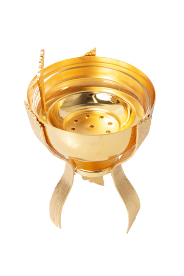 Golden Majesty Horse Incense Burner