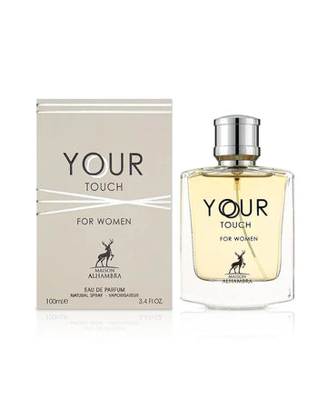 YOUR-TOUCH-FOR-WOMEN-perfume-bottle-beside-box-against-white-background_dafe453a-97a6-407f-a89b-385742f0934c.webp