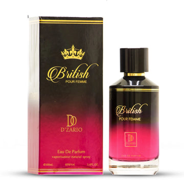 British Pour Femme by D’zario – Eau de Parfum 100ml