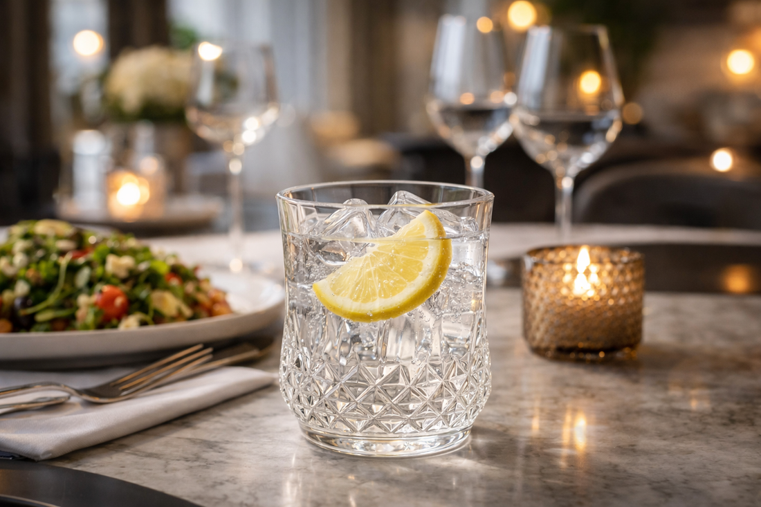 Diamond Curve Glass Tumbler Set – 290ml (6 Pieces)