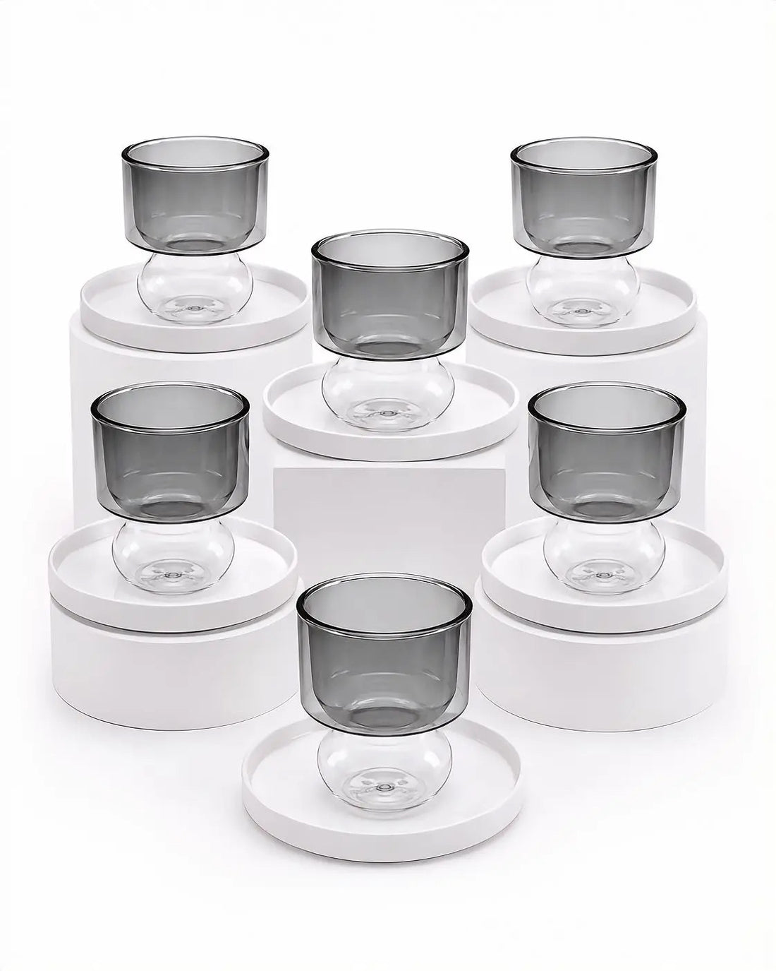 Pre-order Arriving July 2026 - Obsidian Tea Cup Set – Set of 6