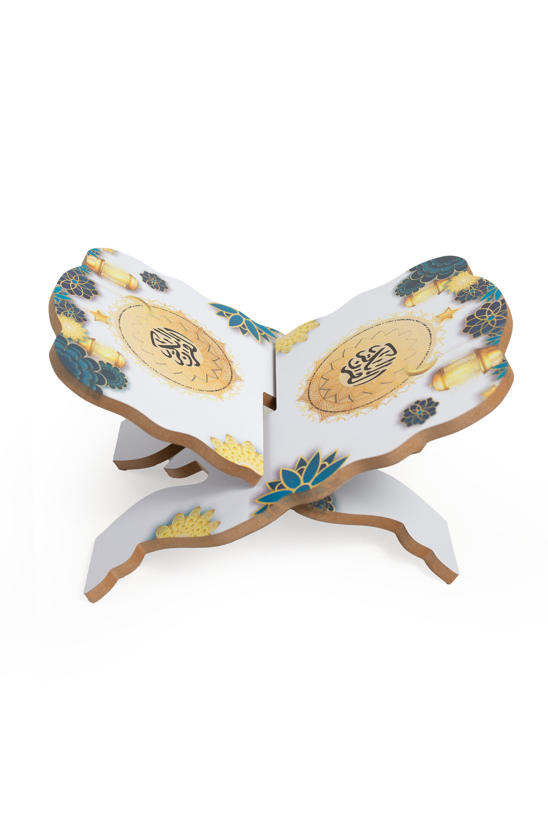 Decorative Wooden Quran Stand (Rehal) – Islamic Design