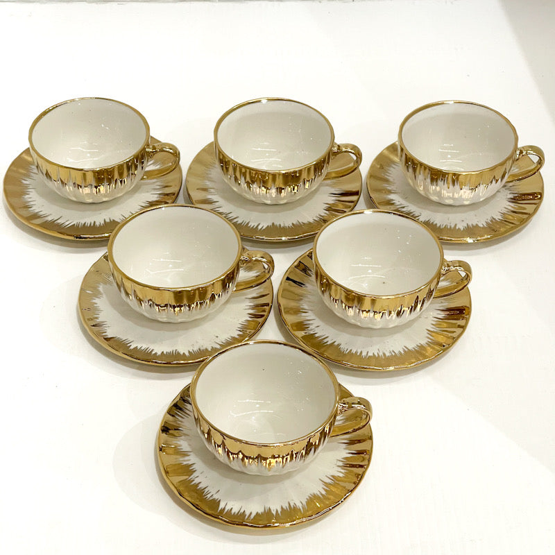 Elysian Gold Coffee Cup Set