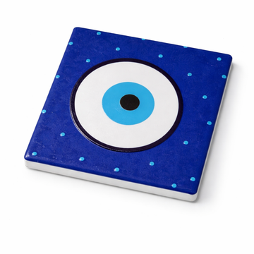 Nazar Blue Porcelain Coaster