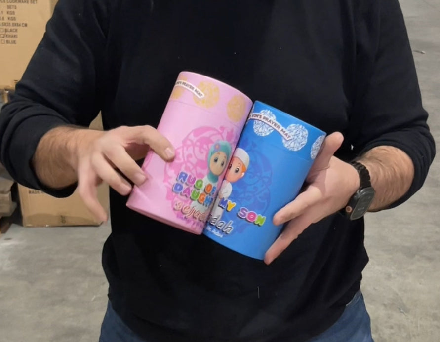 KANZ Kids' Prayer Gift Set – Boys & Girls Edition (Blue & Pink)