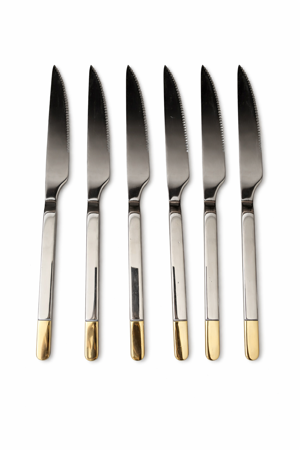 Orion Gold Tip Steak Knife Set – 6 Piece