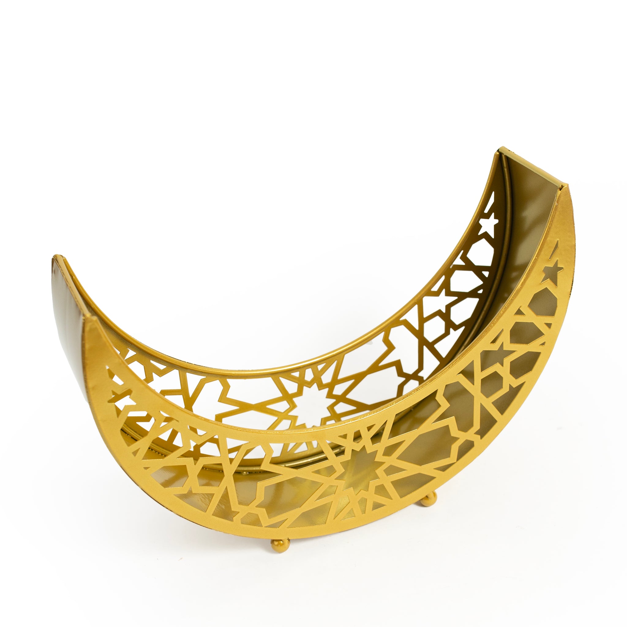 Golden Crescent Display Bowl