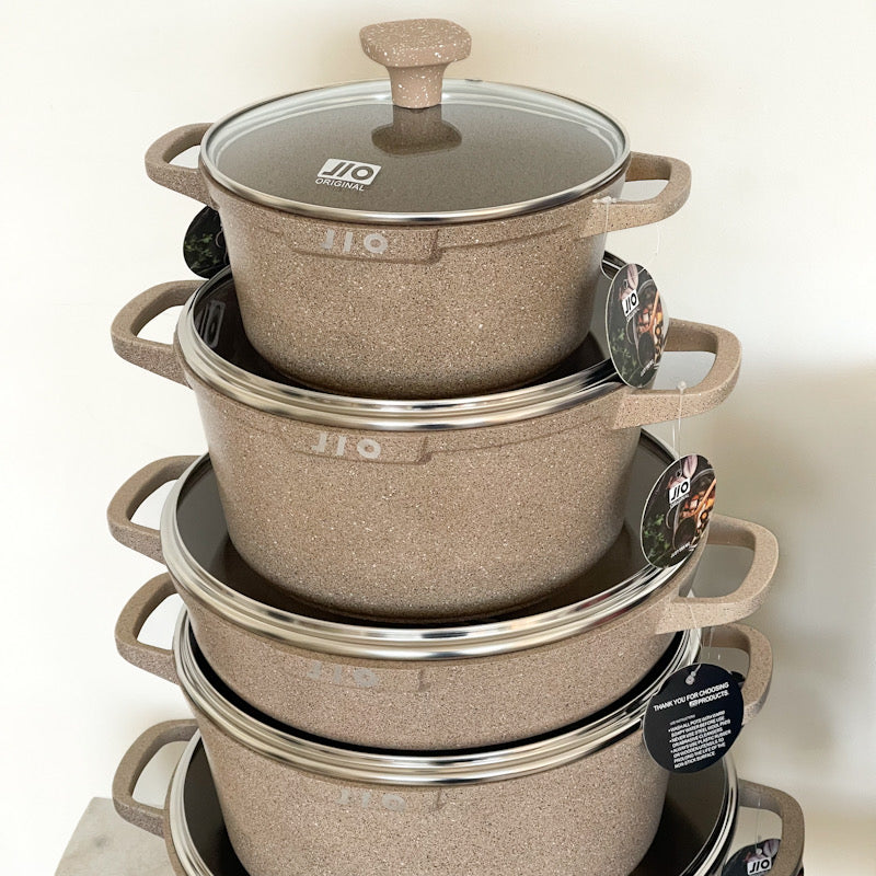 JIO StoneEarth™ 10-Piece Casserole Set