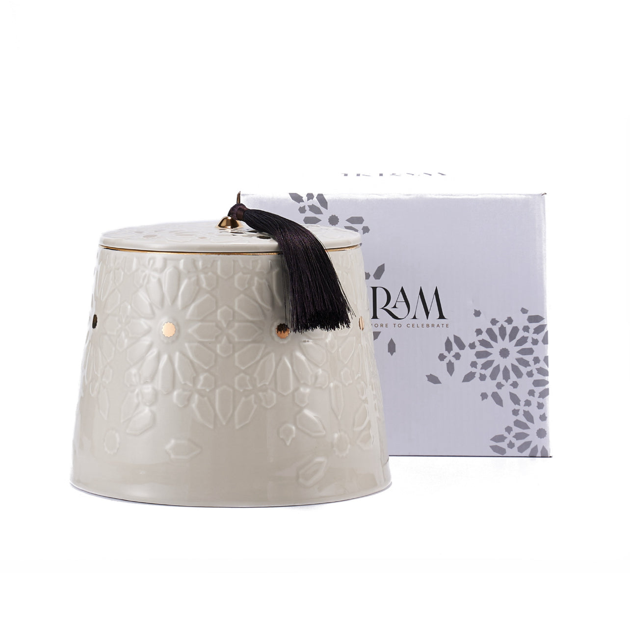 Ikram Medium Date Bowl with Lid