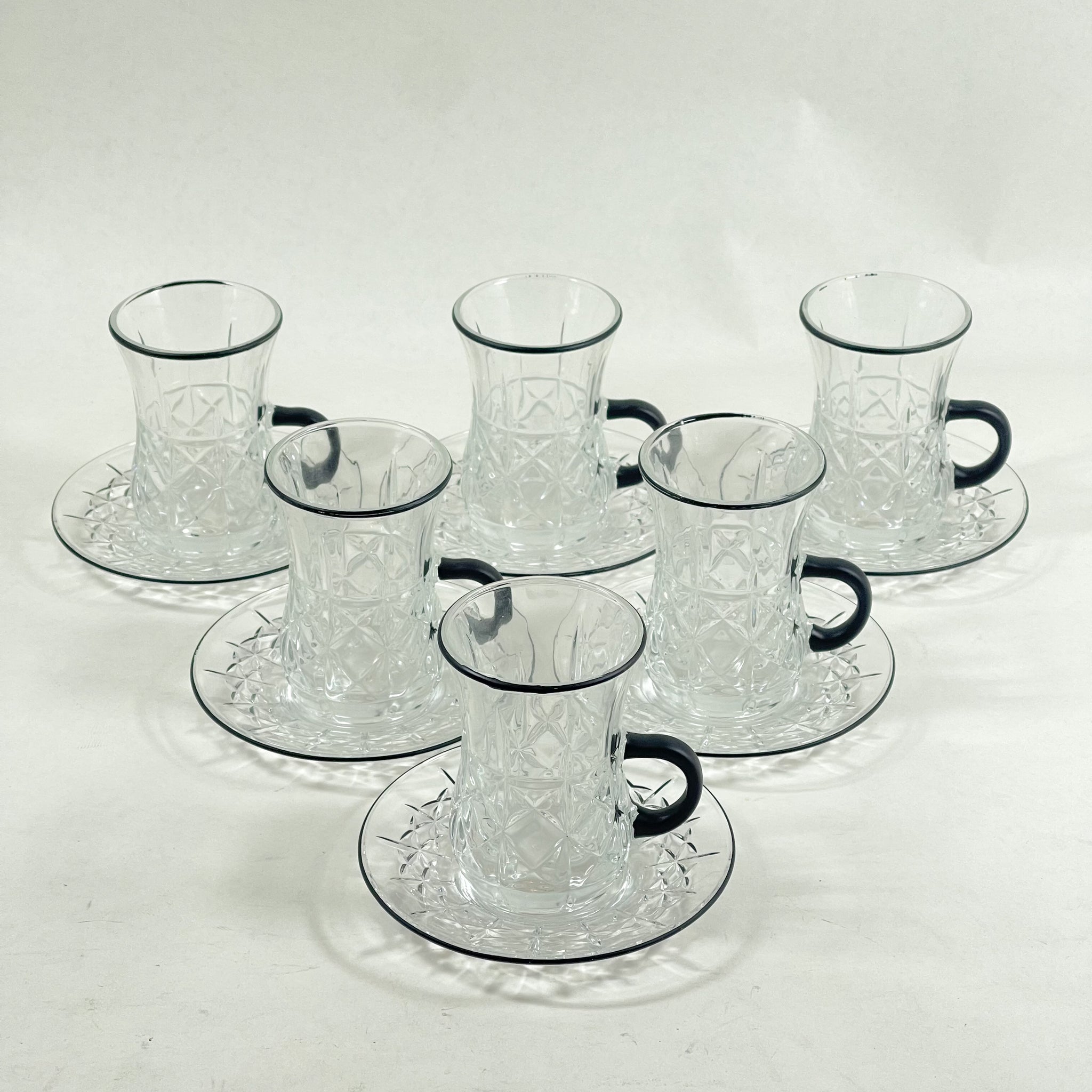 KANZ Istikan – Diamond Cut with Noir Handle (6 pcs)