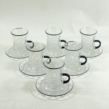 KANZ Istikan – Diamond Cut with Noir Handle (6 pcs)