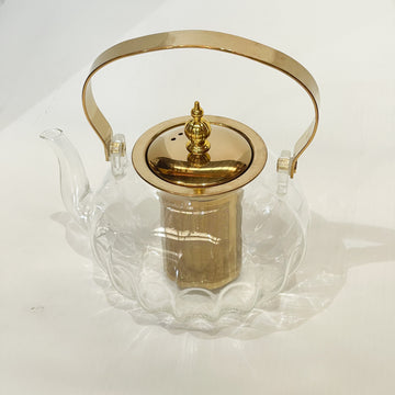 Alya Petite Glass Teapot – 1.5L Royal Edition