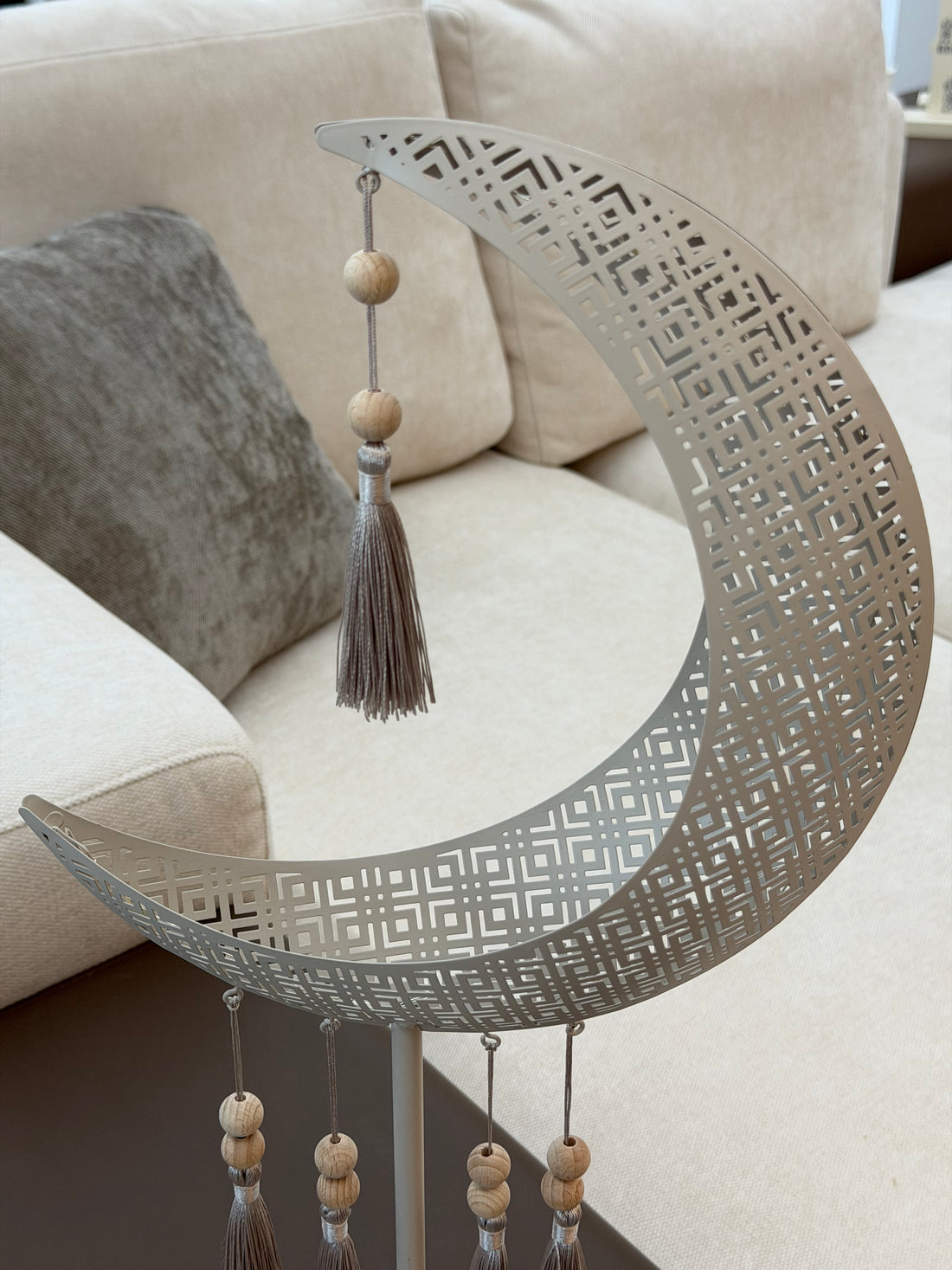 Qamar Al Noor – Illuminated Crescent (Large)