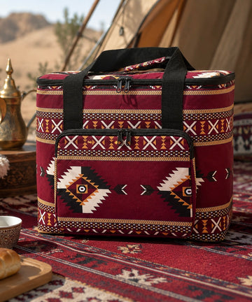 KANZ Heritage Thermal Picnic Bag – Burgundy Edition