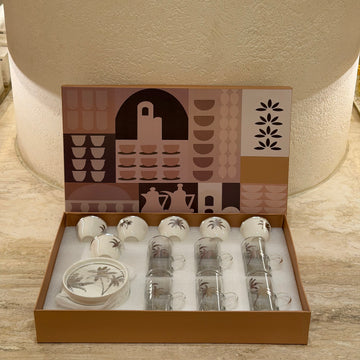 Palm Courtyard Coffee & Tea Gift Set