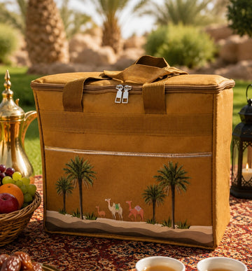 KANZ Oasis Thermal Tote – Camel Edition