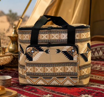 KANZ Heritage Thermal Picnic Bag – Sand Edition