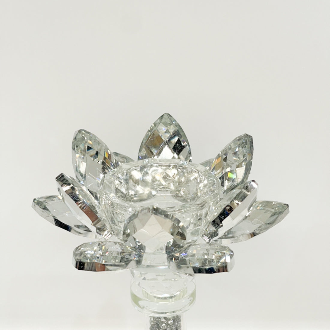 Luxury Crystal Candle Holder – 23cm Height