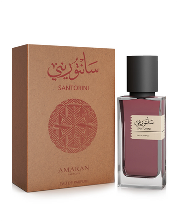 Santorini Eau de Parfum by Amaran Parfums 100ml Proudly Made in Dubai, UAE