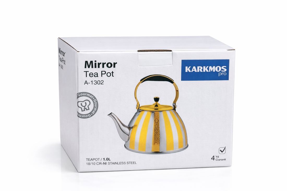 Al Noor Gold Edition Tea Kettle – 1.0L