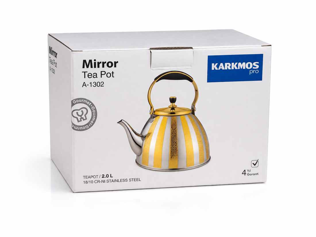 Al Noor Gold Edition Tea Kettle – 2.0L