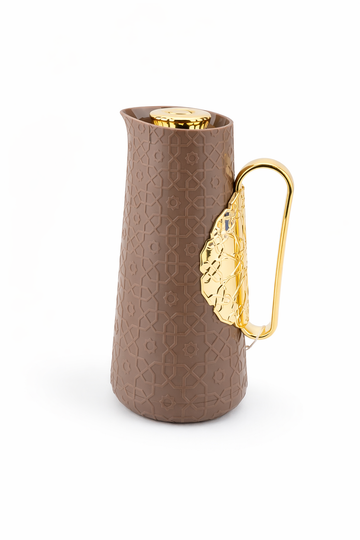 Vacuum Flask – Sand & Gold (1L) Coming Soon (PRE-ORDER June 2026)