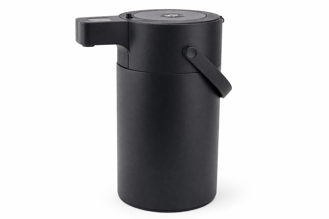 Pump Vacuum Flask – Black (2.5L)
