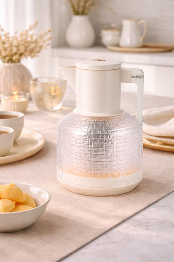 Vacuum Flask – Crystal Cream (1L)