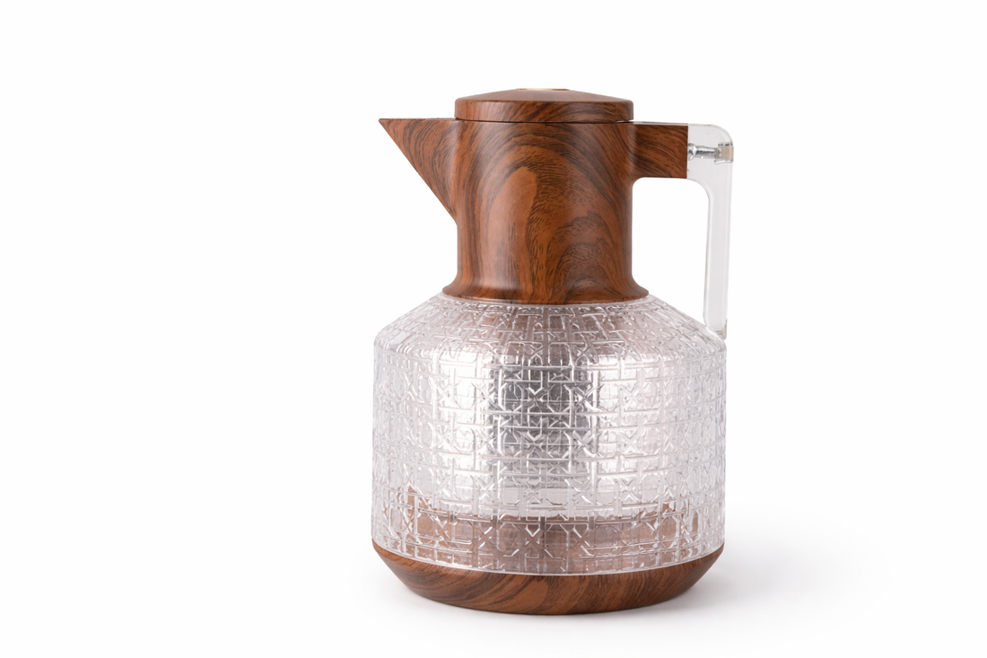 Vacuum Flask – Walnut Crystal (1L)