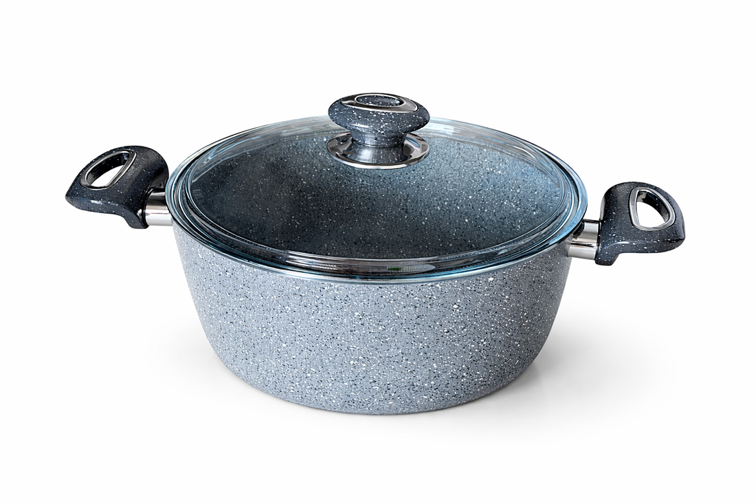 ÖNCÜ Granite Deep Pot – 24cm Premium Series