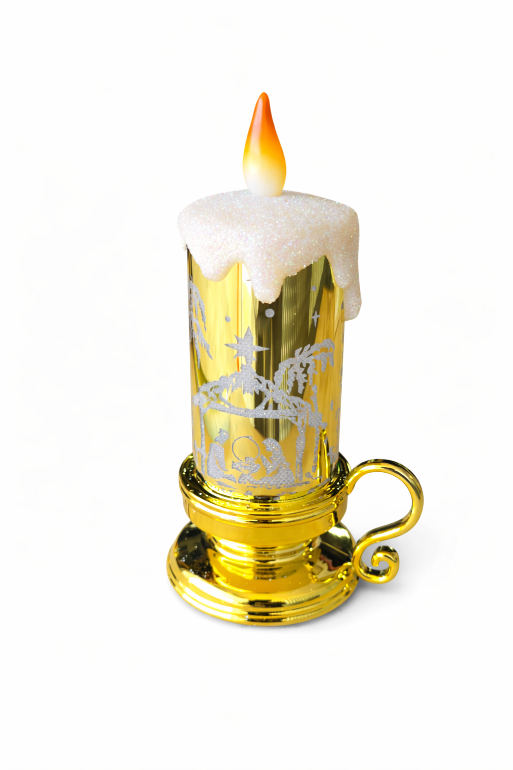 Luxe LED Candle Lamp – Christmas Edition