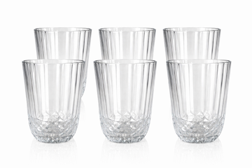 Diony Tumbler Glass – Crystal Base (Set of 6)