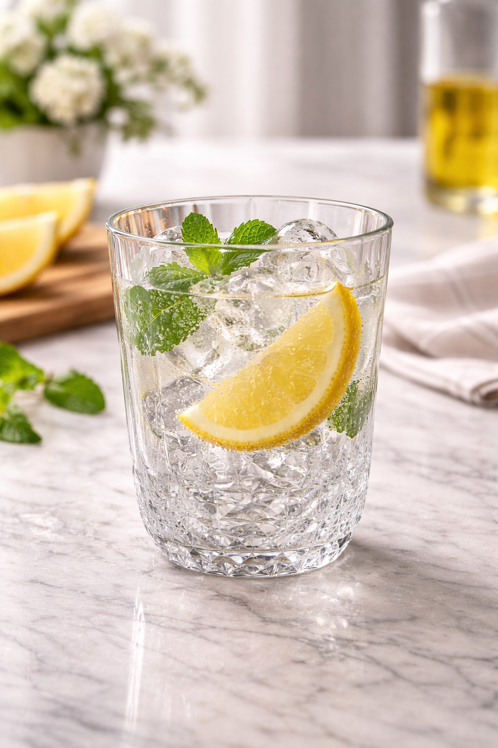 Diony Tumbler Glass – Crystal Base (Set of 6)