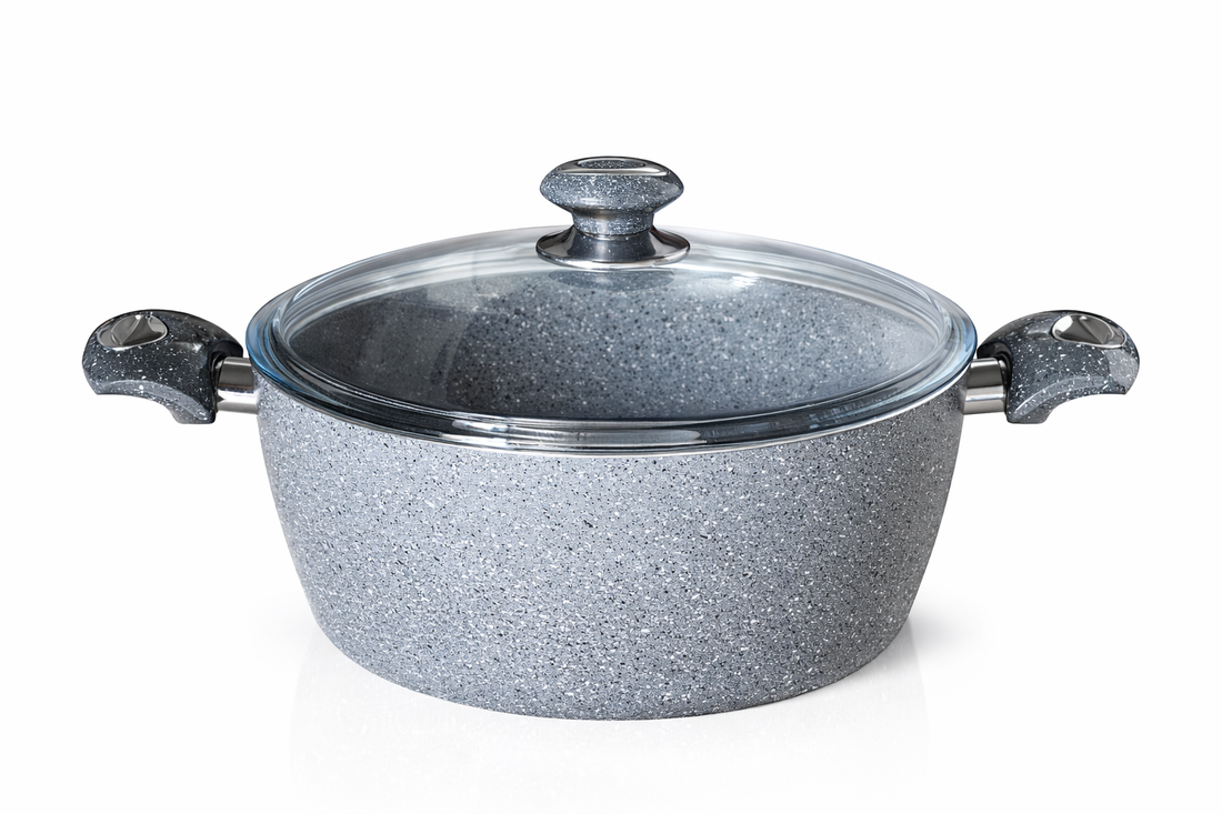 Granite Deep Pot – 28cm (Premium Edition)