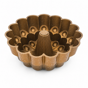 Premium Non-Stick Bundt Cake Pan – Marble Finish Baking Mould