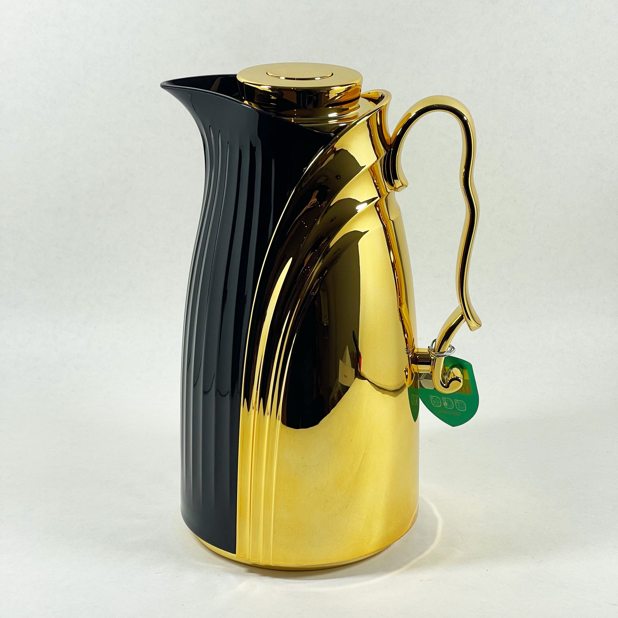Kanz – Royal Arch Flask (Black & Gold, 1L)