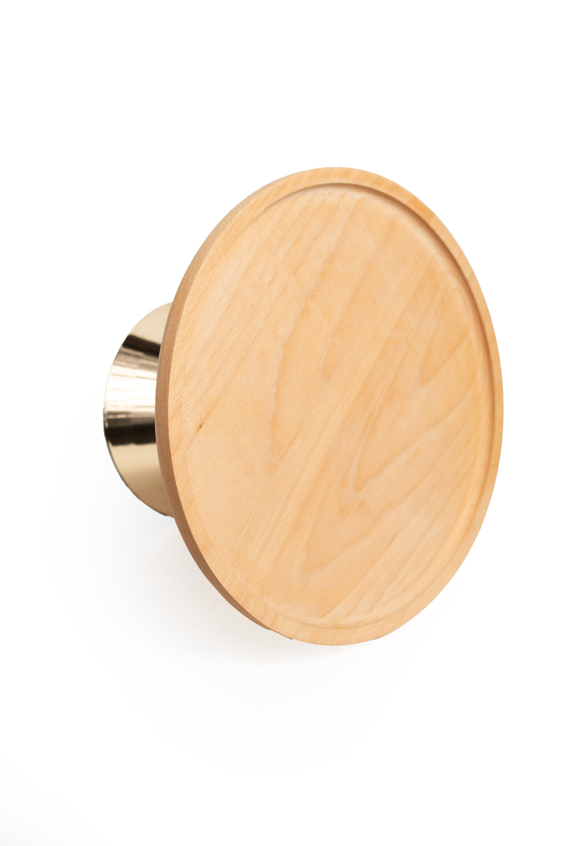 Modern Wooden & Metallic Cake Stand