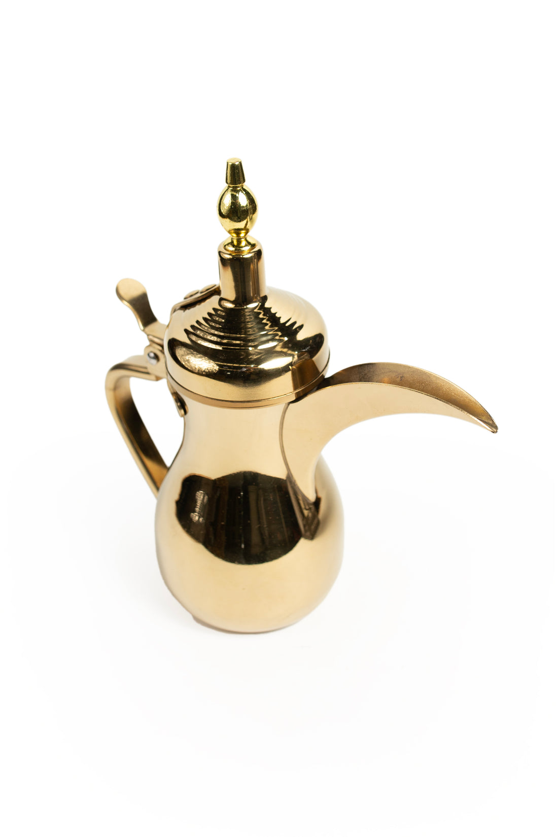 SUS304 Gold Coffee Dallah – Premium Stainless Steel (800ML–2000ML)
