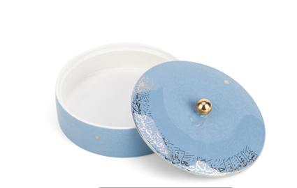 Joud Date Bowl (Light Blue - Medium)