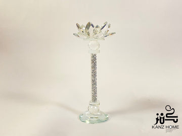 Celestial Crystal Candle Holder – 25cm Elegant Sparkling Design